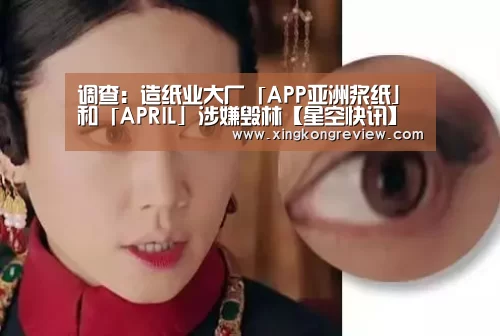 调查:造纸业大厂「APP亚洲浆纸」和「APRIL」涉嫌毁林【星空快讯】(图1) 星空数据